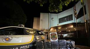 Polícia prende casal paraguaio que transportava 350 quilos de cocaína escondidos em roupas de cama