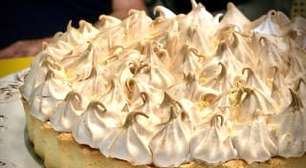 Torta de limão perfeita com merengue: azedinha na medida