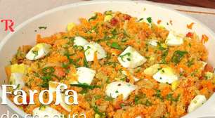 Farofa com cenoura e bacon: a receita fácil e deliciosa que não pode faltar na sua mesa de fim de ano