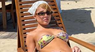 Malu Borges choca ao exibir tamanho da barriga aos 4 meses de gestação