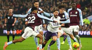 Matheus Cunha marca, mas United é derrotado pelo Aston Villa