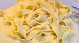 Molho alfredo tradicional : cremoso, sem creme de leite