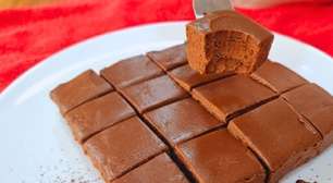 Docinho sem açúcar: feito com só 2 ingredientes, low carb e sem forno para sua dieta.