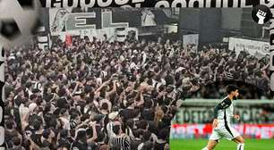 VÍDEO: Olha como a Fiel comemorou os gols do Corinthians contra o Vasco na quadra dos Gaviões da Fiel