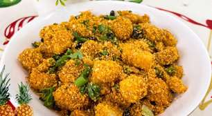 Farofa de abacaxi com aveia: a receita muito fácil de fazer para o seu acompanhamento de Natal.