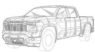 Próxima geração da Chevrolet Silverado vaza em patentes: veja o que pode mudar