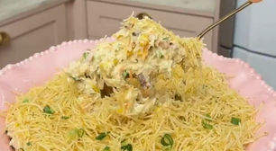 Receita de salpicão de frango com batata palha para complementar a ceia de Natal