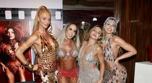 Bruna Griphao, Cíntia Dicker e mais famosas brilham em ensaio do Salgueiro; veja fotos