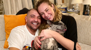 Com que vai ficar o cachorro? Antes da separação Paolla Oliveira e Diogo Nogueira adotaram juntos um bulldog francês