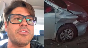 Veja como ficou destruído o carro após batida envolvendo Dado Dolabella
