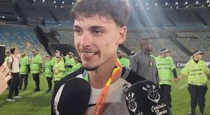 Joia do Corinthians celebra título da Copa do Brasil e comenta jogada do gol decisivo contra o Vasco