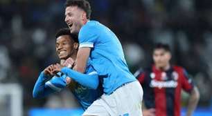 Napoli vence Bologna com dois gols de David Neres e conquista Supercopa da Itália