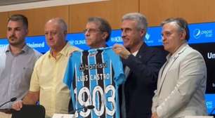 Luis Castro indica meta ambiciosa em sua chegada ao Grêmio: "Queremos ser protagonistas"
