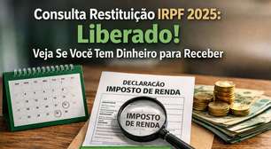 Consulta ao último lote de restituição do IRPF 2025 já está aberta; veja como consultar