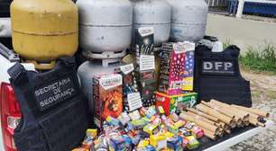 Prefeitura de Mogi apreende fogos de artifício e gás GLP vendidos irregularmente