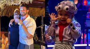 João Guilherme e Leonardo elegem Maria Flor como a 'mais famosa' da família