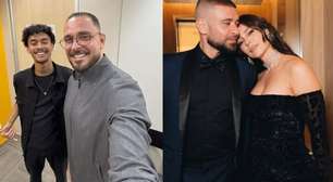 Veja a reação do filho de Diogo Nogueira ao descobrir separação de Paolla