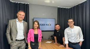 Presidente da Rede Pampa, Alexandre Gradet, concede entrevista ao Xeque-Mate, do Porto Alegre 24 Horas