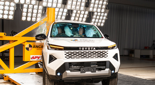 Perto de chegar ao Brasil, nova Toyota Hilux alcança cinco estrelas em teste de segurança