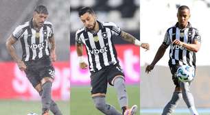 Trio de campeões negocia renovação com o Botafogo