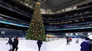 Real Madrid lança parque temático de Natal no Bernabéu
