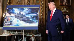 Governo dos EUA projeta nova classe de navios de guerra batizada de Trump