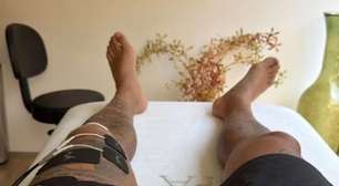 Neymar inicia fisioterapia após passar por cirurgia no joelho