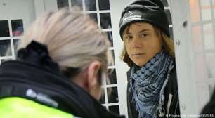 Greta Thunberg é presa no Reino Unido com base em Lei Antiterrorismo