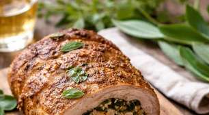 Lombo recheado com sálvia: receita fácil que sempre dá certo