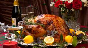 7 receitas de peru assado para a ceia de Natal