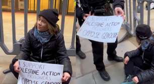 Greta Thunberg é presa em Londres em protesto pró-Palestina