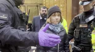 Greta Thumberg é presa em Londres durante protesto pró-Palestina