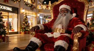 A importância do Papai Noel negro para além do símbolo capitalista