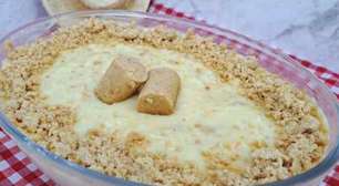 Pavê de paçoquinha super cremoso e com poucos ingredientes para o seu doce de Natal