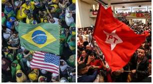 Como o Brasil se divide entre petistas e bolsonaristas, segundo o Datafolha