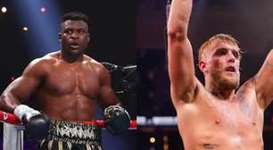 Após derrota para Anthony Joshua, Jake Paul não recua e desafia Francis Ngannou para duelo no boxe