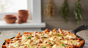 Macarrão de forno fácil: a receita que some da travessa