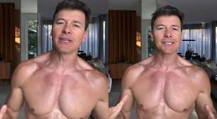 Rodrigo Faro impressiona ao mostrar lago artificial em mansão e exibir shape durante mergulho