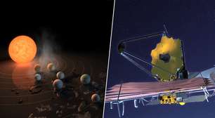 Cientistas esperavam que o sistema TRAPPIST-1 tivesse um planeta que servisse como "Terra 2"; mas o telescópio James Webb mostra que não é bem assim