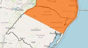 Inmet emite três alertas de tempestade e prevê chuva intensa no RS durante o Natal