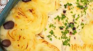 Bacalhau a zé do pipo econômico feito com polaca do alasca que fica perfeito para o seu almoço de fim de ano