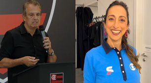 Presidente do Flamengo faz discurso machista e ofende aparência de comentarista da Globo