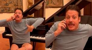 Porchat grava vídeo na embaixada de Roma sobre caso Havaianas, e embaixador nega autorização