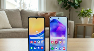 Meus pais usaram o Galaxy A07 e A56 por semanas: eis o veredito