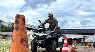 Quadriciclos voltam às praias do Litoral Norte após capacitação de PMs