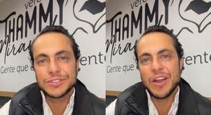 Thammy Miranda mostra esposa grávida e o filho de 5 anos: 'Cara do pai'