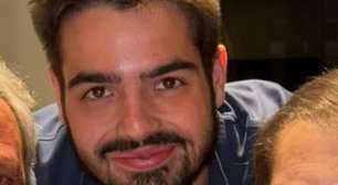 Faustão surge sorridente em foto rara com filho, João Silva; veja