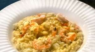 Risoto de Camarão com Limão: o fácil que impressiona