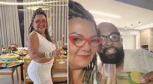 Viúva de Arlindo Cruz, Babi Cruz comemora o primeiro Natal com o namorado após morte do marido