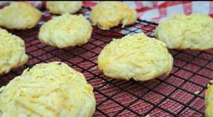 Bolacha salgada de parmesão macia e muito saborosa para servir como petisco no Ano Novo